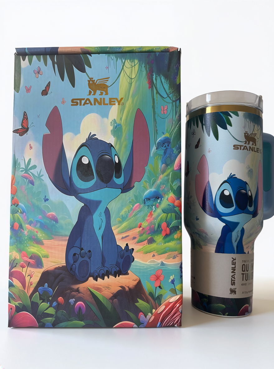 Gourde Stanley Stitch 40oz/1L thermos mug