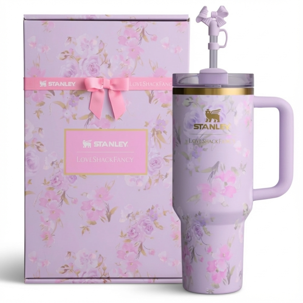 Tasse isotherme Stanley x LoveShackFancy Quencher Flowstate (1,2 l) BloomingHeirloom