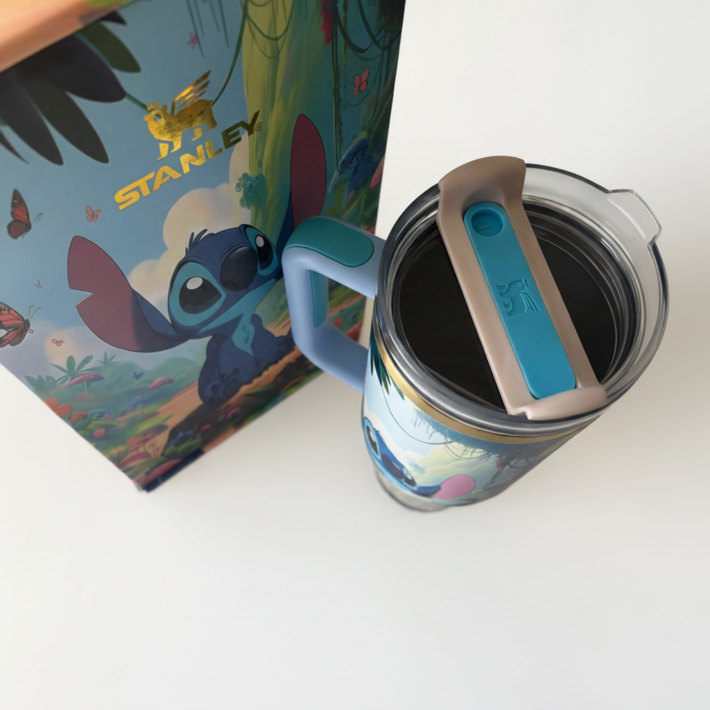 Gourde Stanley Stitch 40oz/1L thermos mug