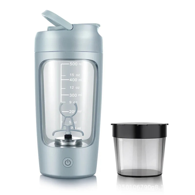 650ml USB Electric Protein Shaker Bottle Portable Rechargeable Blender Cup Multipurpose 650ml Mixing Cups for Fitness Workout