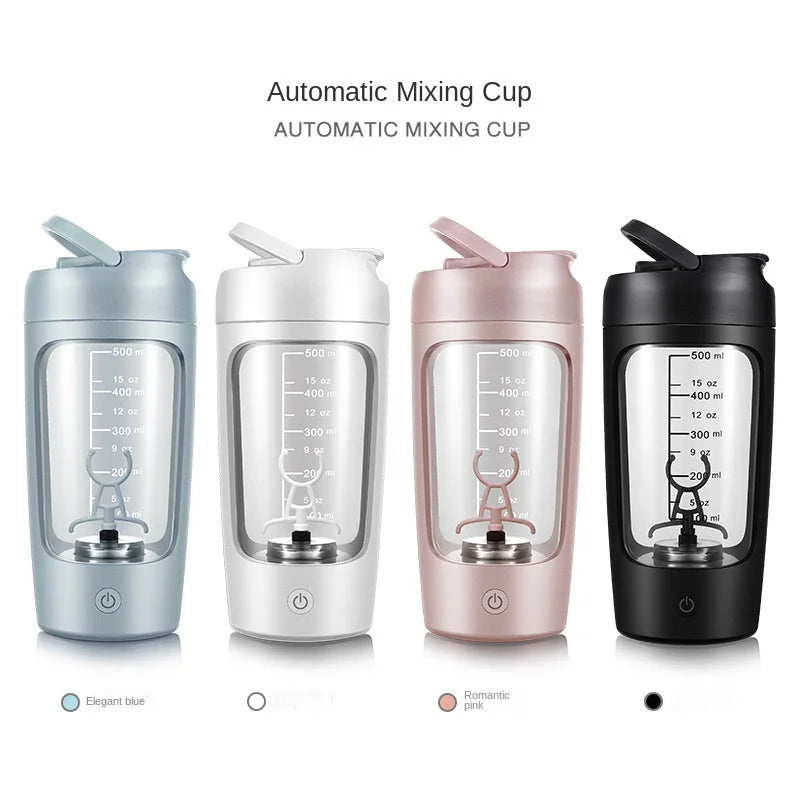 650ml USB Electric Protein Shaker Bottle Portable Rechargeable Blender Cup Multipurpose 650ml Mixing Cups for Fitness Workout