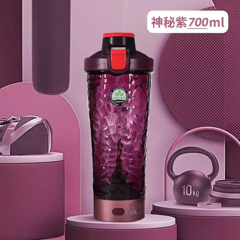 650ml USB Electric Protein Shaker Bottle Portable Rechargeable Blender Cup Multipurpose 650ml Mixing Cups for Fitness Workout
