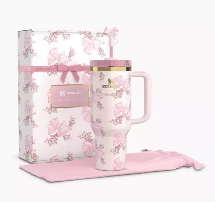The Stanley X LoveShackFancy Holiday Quencher | 40 OZ