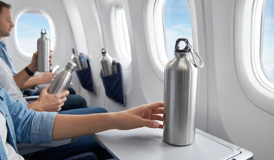 Est-ce que je peux prendre une gourde dans l'avion ?