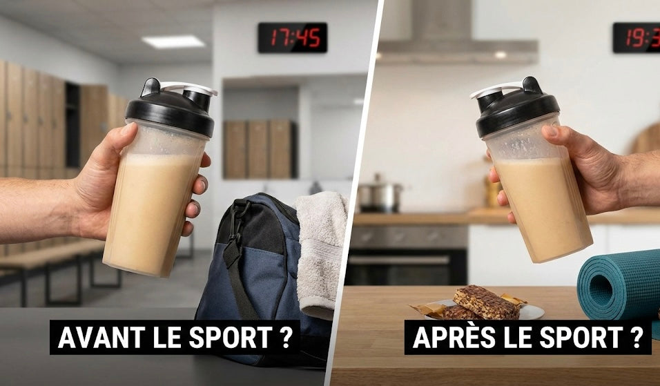 Avant ou Après le Sport ? Le Meilleur Moment pour Boire Votre Shaker 🕒