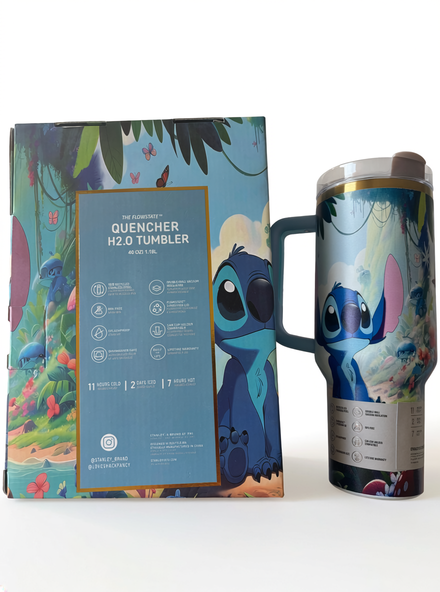 Gourde Stanley Stitch 40oz/1L thermos mug