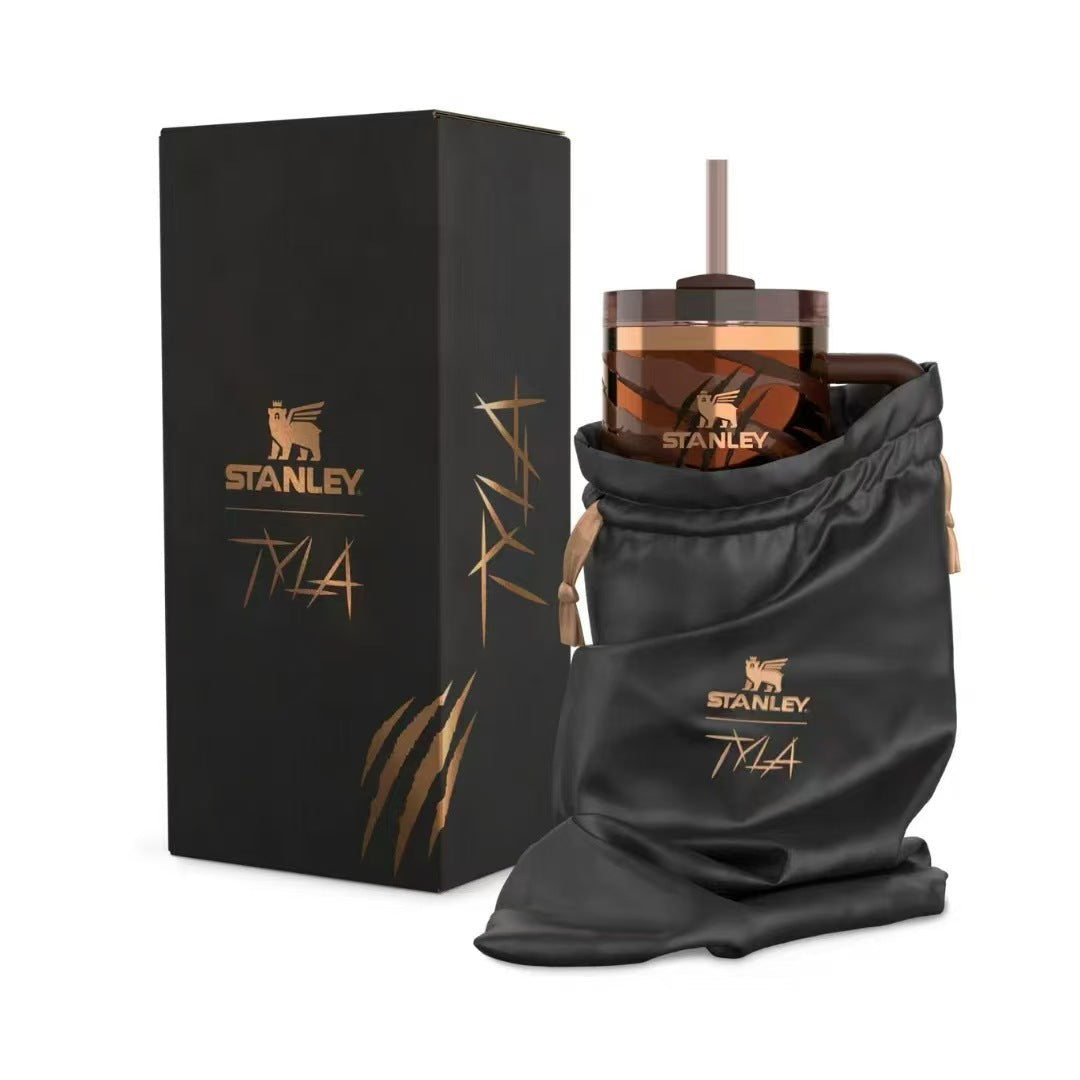 Stanley x TYLA TYGER Flowstate Quencher 40oz Tumbler Bronze