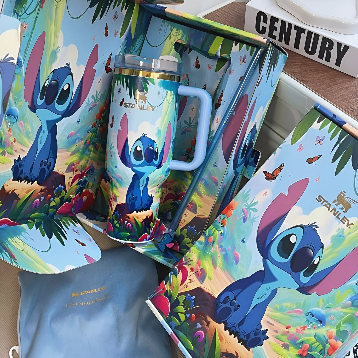 Gourde Stanley Stitch 40oz/1L thermos mug