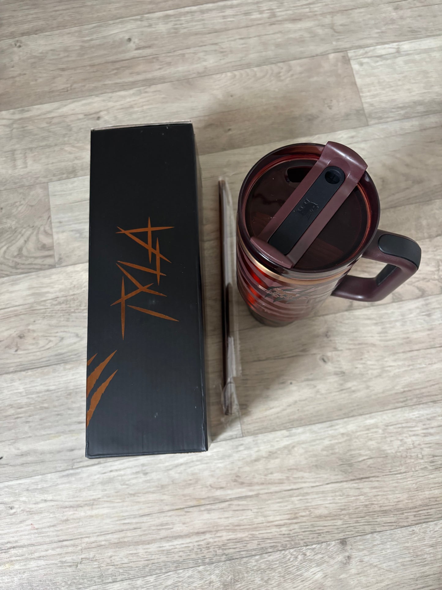 Stanley x TYLA TYGER Flowstate Quencher 40oz Tumbler Bronze