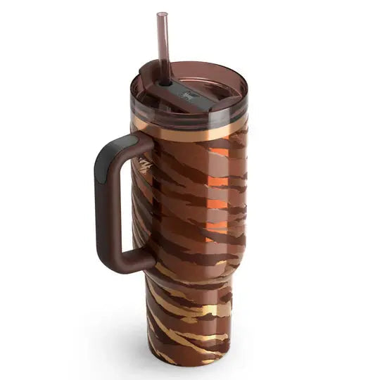Stanley x TYLA TYGER Flowstate Quencher 40oz Tumbler Bronze