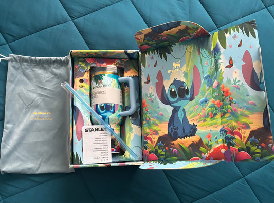 Gourde Stanley Stitch 40oz/1L thermos mug