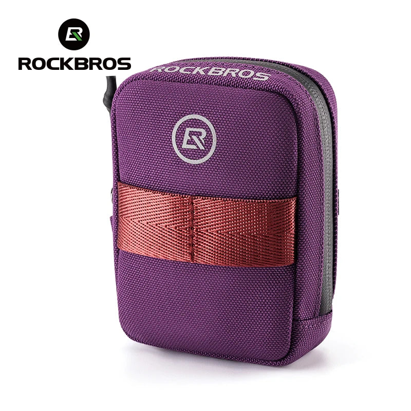 ROCKBROS Mini Bicycle Tail Bag Lightweight Portable Bike Storage Bag Small Tools Bag Road Bike Fashion Beautiful Bicycle Bags ﻿
