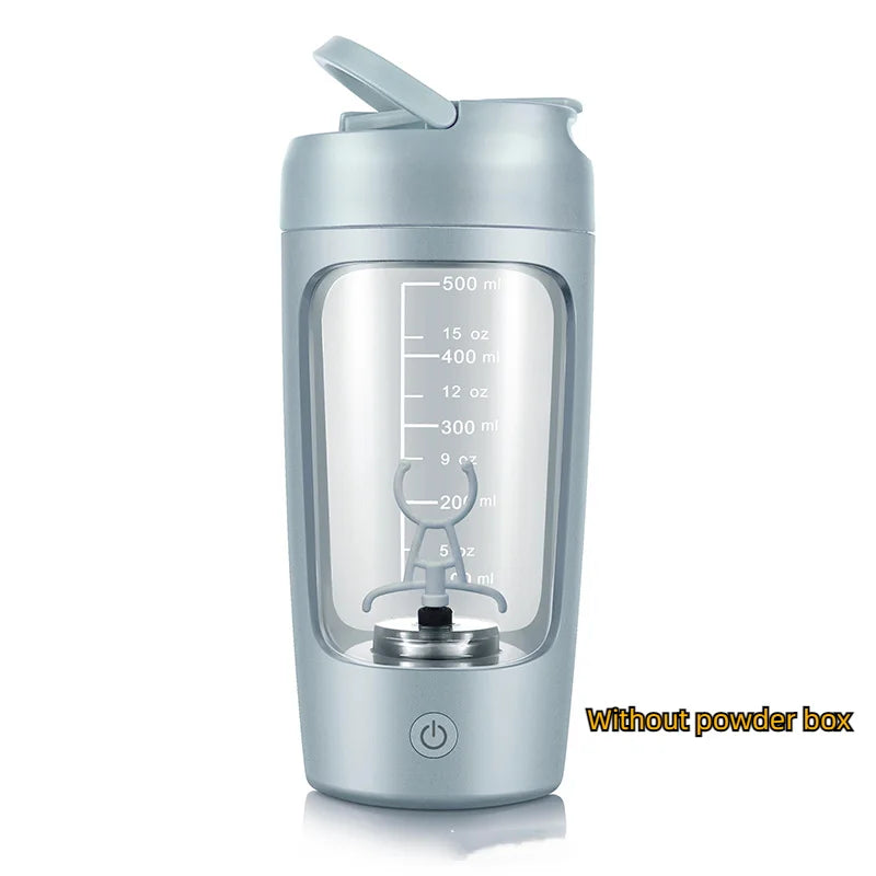650ml USB Electric Protein Shaker Bottle Portable Rechargeable Blender Cup Multipurpose 650ml Mixing Cups for Fitness Workout