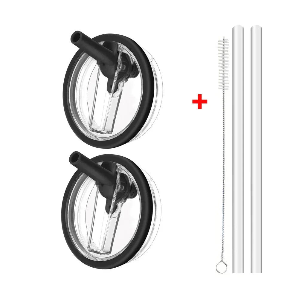 40oz Flip Straw Lid for Stanley Cup Leak Proof Spill-proof Cover Tumbler Lid Replacement for Stanley Cup Accessories Straw Cover
