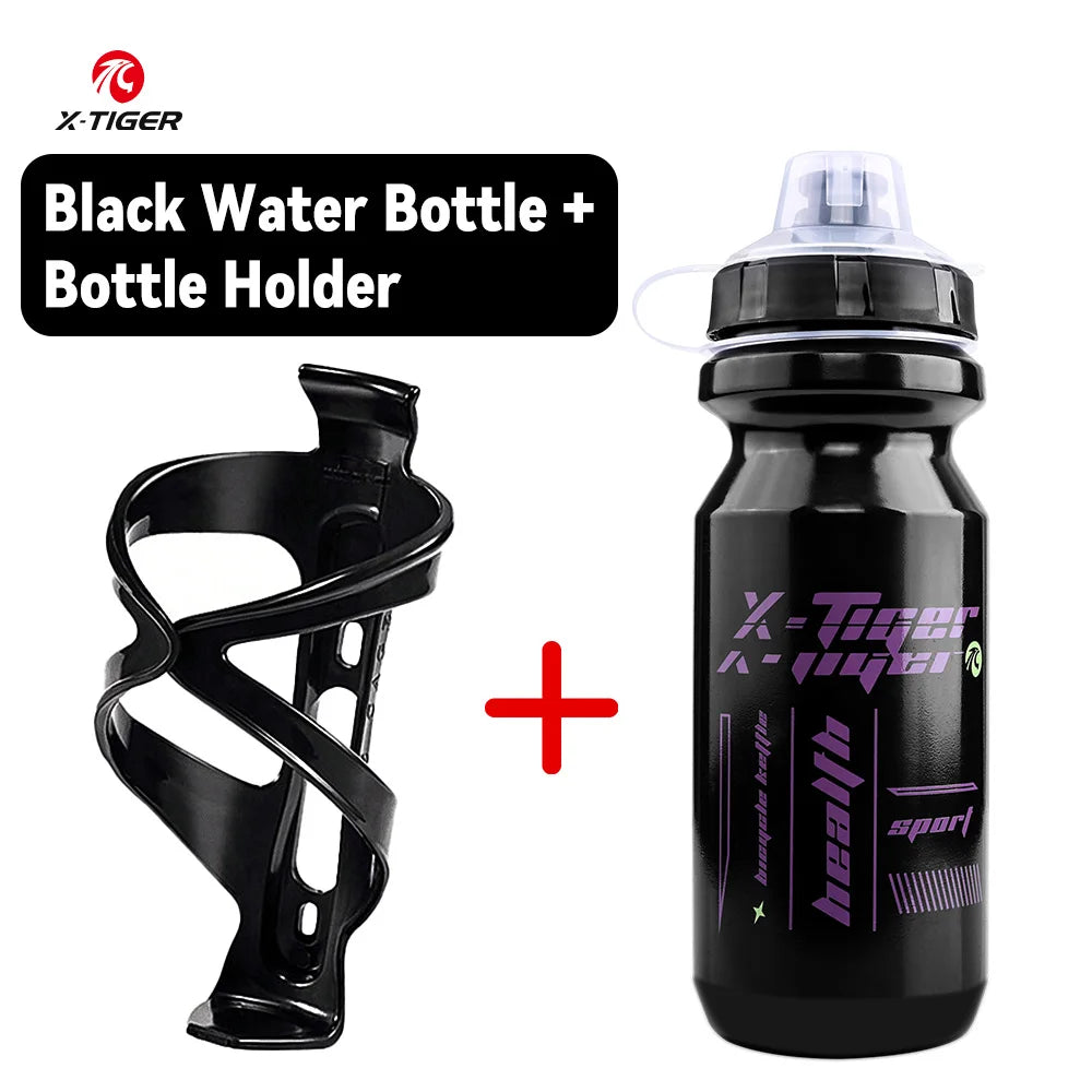 X-TIGER Cycling Water Bottle Mountain Road Bicycle Squeeze Cup 650ml Outdoor Sports Portable Bike Bottle Cycling Equipment