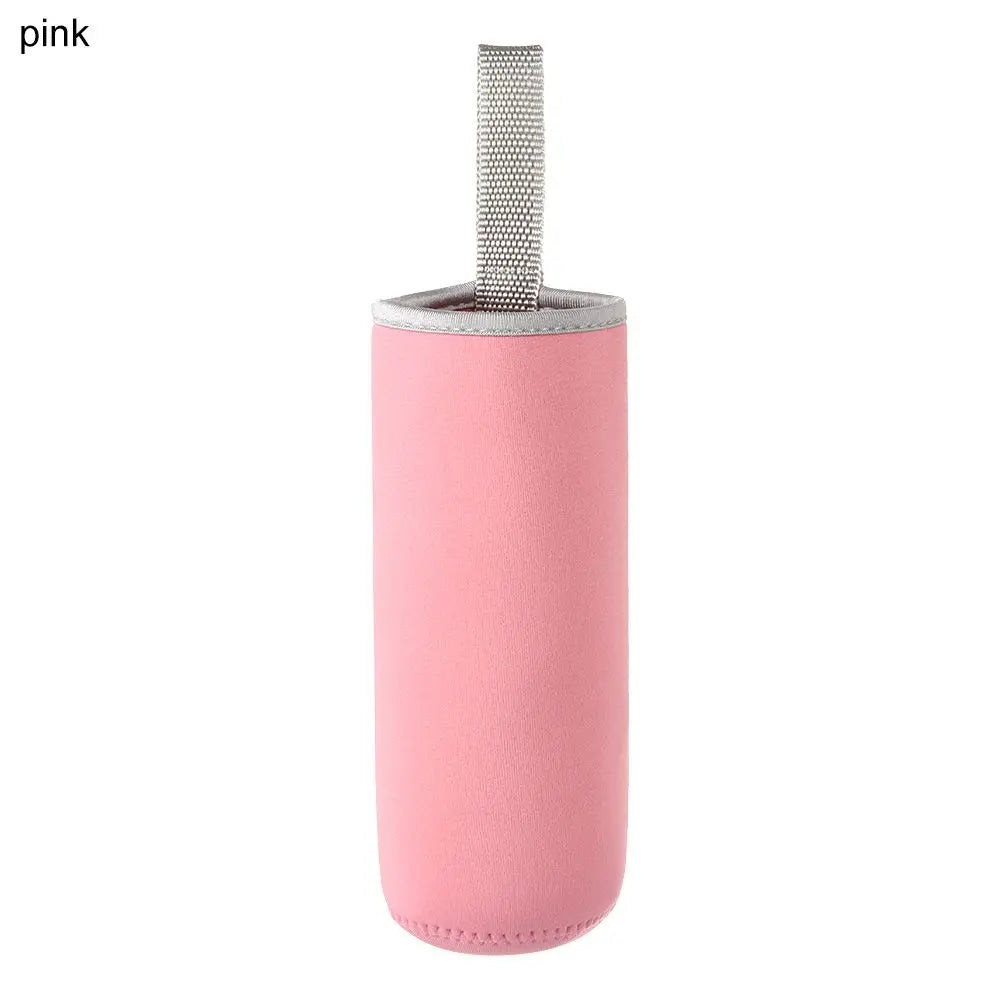 Portable Soft Neoprene Water Bottle Protection Cases Protector For 550ml Plastic Water Bottle Covers Bag Cup Sleeve Pouch