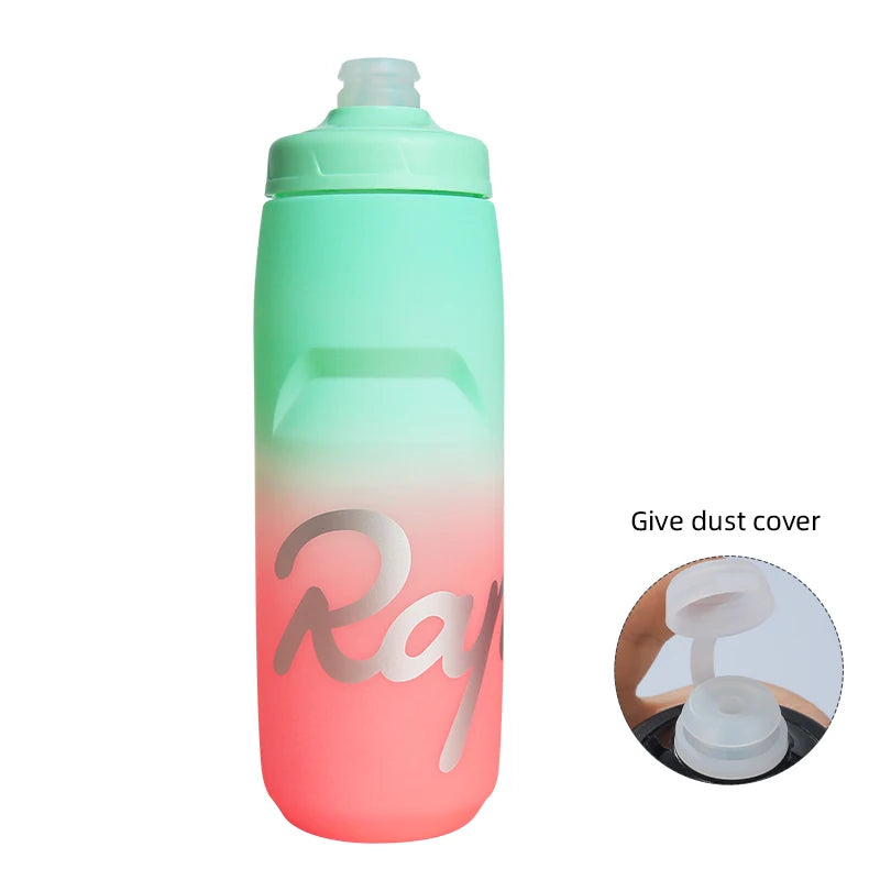 Rapha Cycling Water Bottle 750/620ml PP5 Food Grade Flip Dust Cover Squeeze Sports Fitness Water Cup Bicycle Leak-proof Kettle