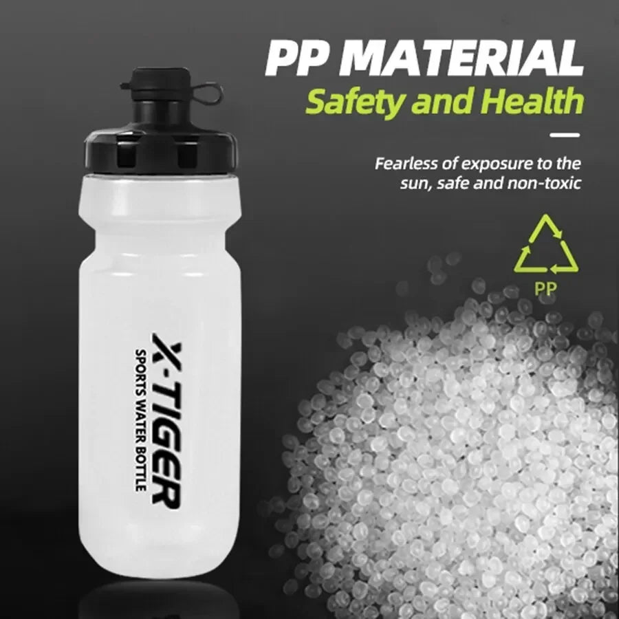 X-TIGER Cycling Water Bottle Mountain Road Bicycle Squeeze Cup 650ml Outdoor Sports Portable Bike Bottle Cycling Equipment