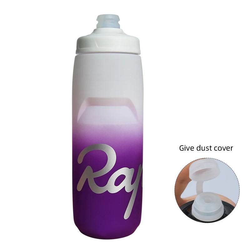 Rapha Cycling Water Bottle 750/620ml PP5 Food Grade Flip Dust Cover Squeeze Sports Fitness Water Cup Bicycle Leak-proof Kettle