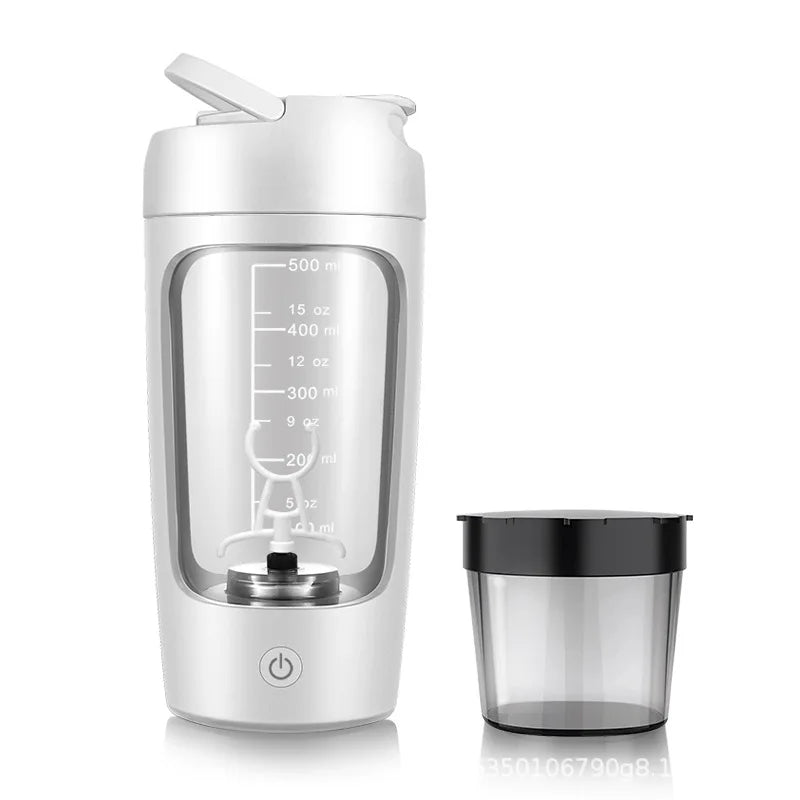 650ml USB Electric Protein Shaker Bottle Portable Rechargeable Blender Cup Multipurpose 650ml Mixing Cups for Fitness Workout
