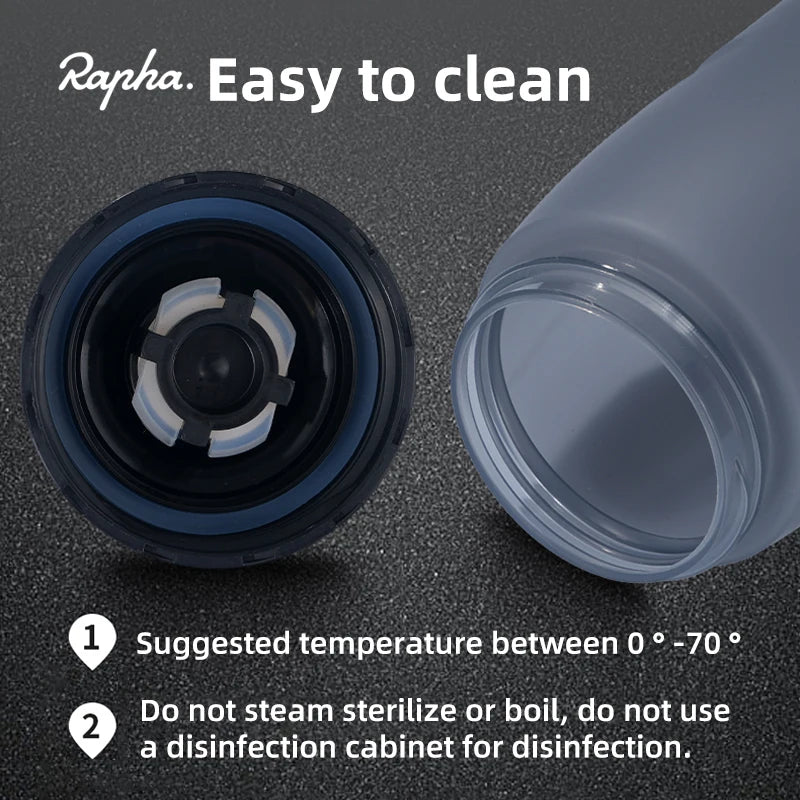Rapha Cycling Water Bottle 750/620ml PP5 Food Grade Flip Dust Cover Squeeze Sports Fitness Water Cup Bicycle Leak-proof Kettle