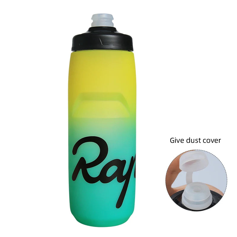 Rapha Cycling Water Bottle 750/620ml PP5 Food Grade Flip Dust Cover Squeeze Sports Fitness Water Cup Bicycle Leak-proof Kettle
