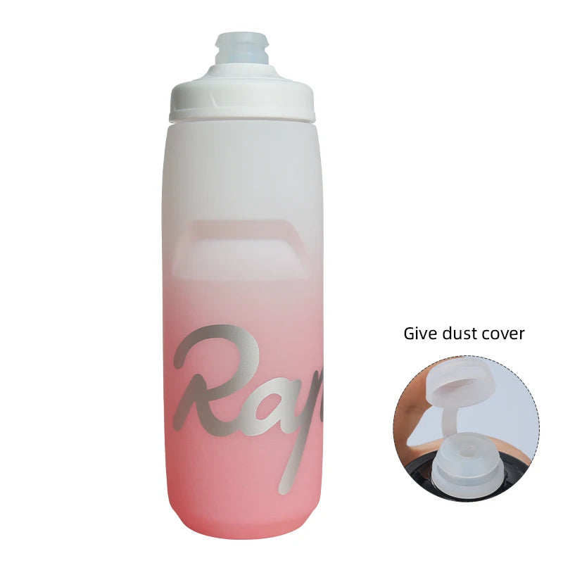 Rapha Cycling Water Bottle 750/620ml PP5 Food Grade Flip Dust Cover Squeeze Sports Fitness Water Cup Bicycle Leak-proof Kettle
