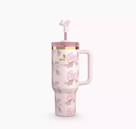 The Stanley X LoveShackFancy Holiday Quencher | 40 OZ